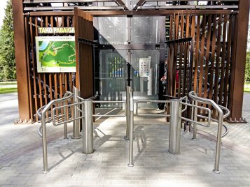 HALF HEIGHT TURNSTILES